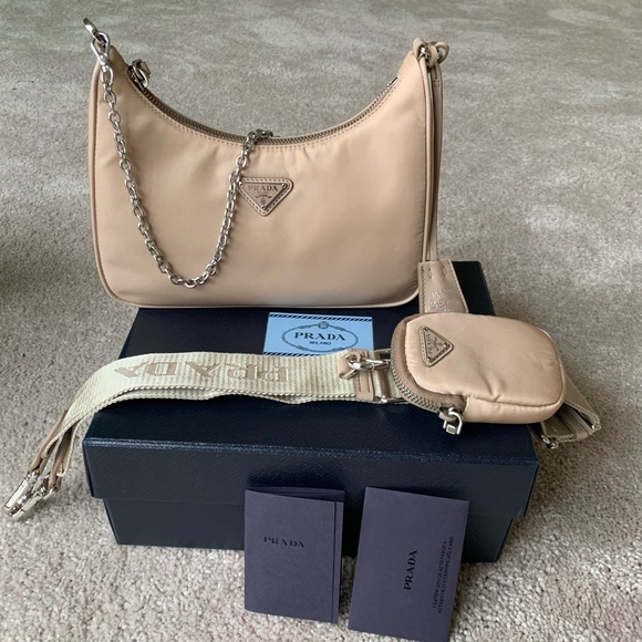 Prada Handbags - Prada reedition nylon bag